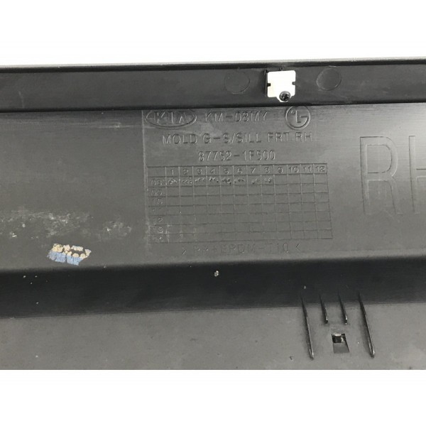Spoiler Lateral Direito Sportage Ex 2009 C/detalhe (49958)
