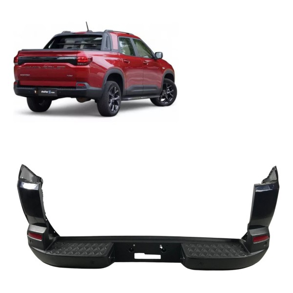 Parachoque Traseiro Chevrolet Montana 1.2 2023 2024 2025