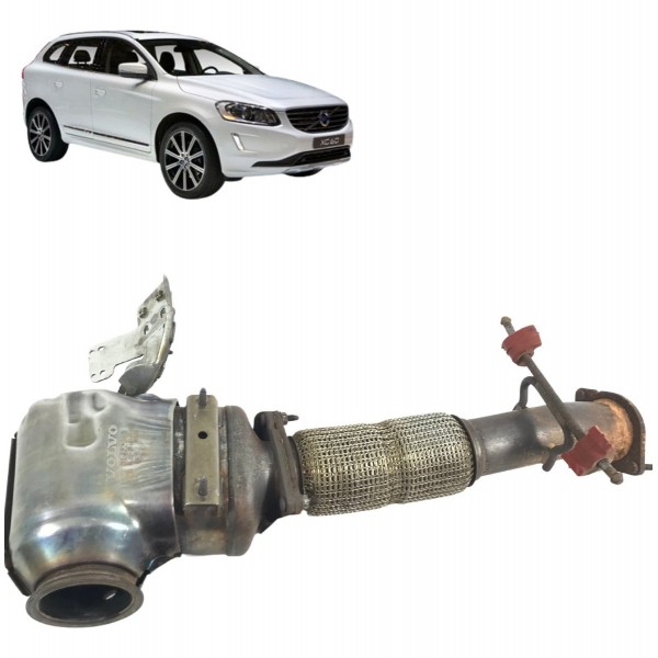 Catalisador Escapamento Volvo Xc60 2.0 T5 2015 2016