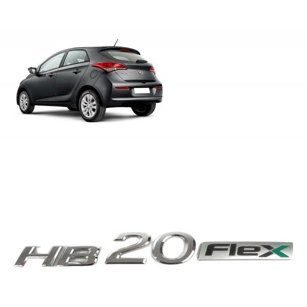 Emblema Letreiro Tampa Traseira Hb20 2014 15 16 17 18 2019