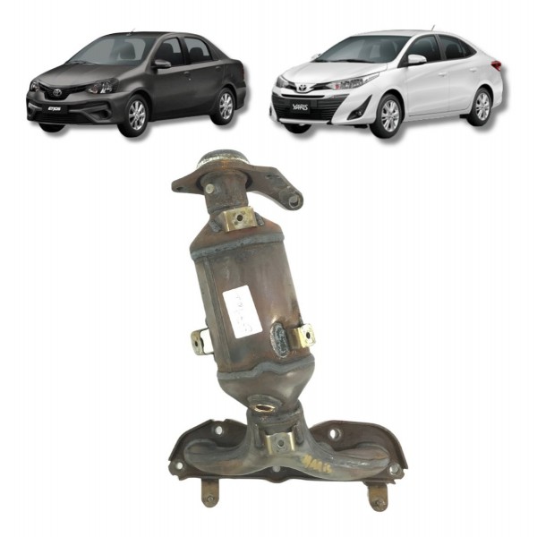 Catalisador Etios Yaris Sedan 1.3 1.5 2019 20 21 22 2023