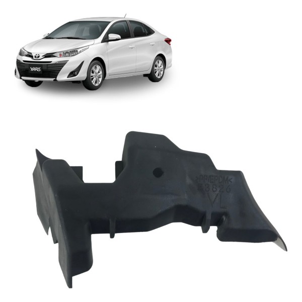 Borracha Dobradiça Capô Esquerda Toyota Yaris 2022 23 2024