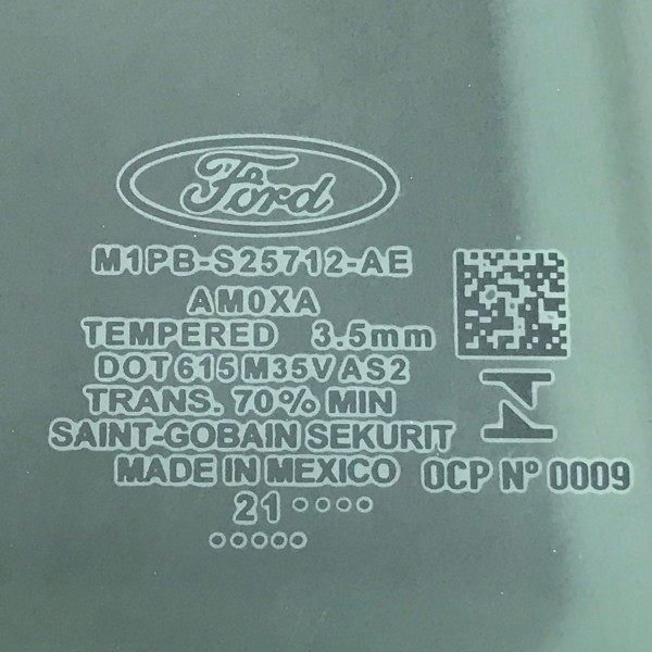Vidro Traseiro Direito Ford Bronco 2021 2022 2023 2024