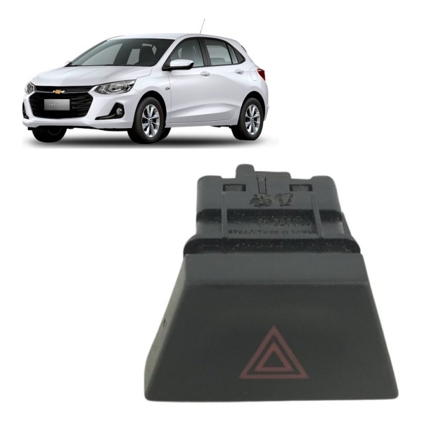 Botão Pisca Alerta Chevrolet Onix 2014 A 2020