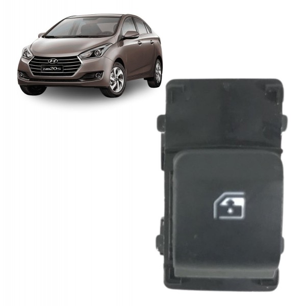 Botão Vidro Elétrico Hyundai Hb20 Vision