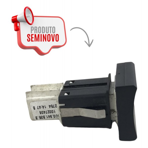 Kit Botão Milha Volkswagen Gol Saveiro Voyage G6