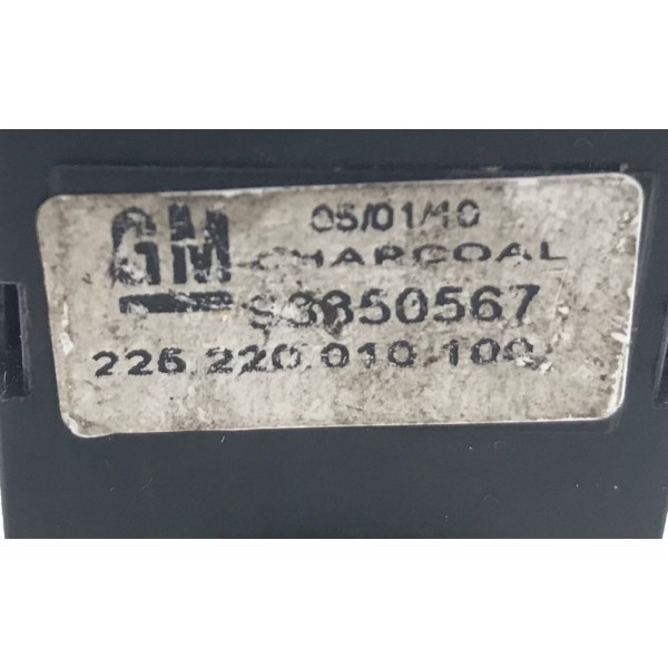 Botão Vidro Elétrico Gm Meriva Zafira 2000 01 02 03