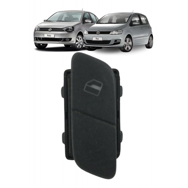 Botão Vidro Elétrico Traseiro Direito Volkswagen Fox Polo