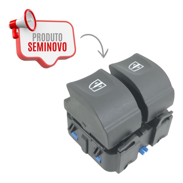 Botão Duplo Vidro Elétrico Renault Sandero Duster Logan