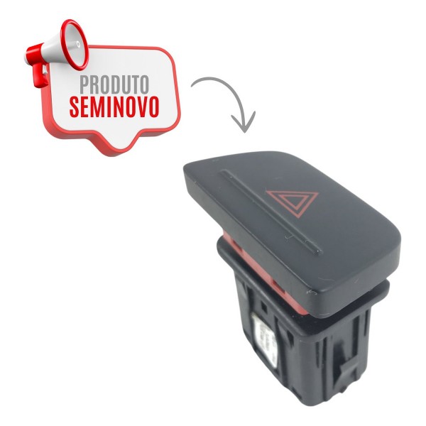 Botão Pisca Alerta Volkswagen Gol Voyage Saveiro