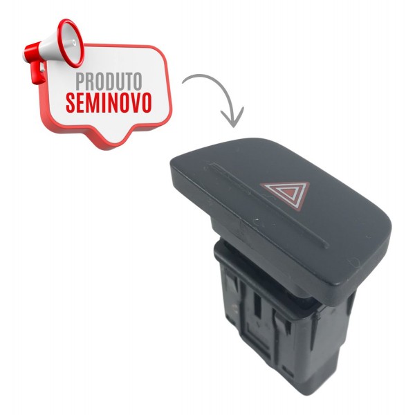Botão Interruptor Pisca Alerta Vw Gol Saveiro Voyage
