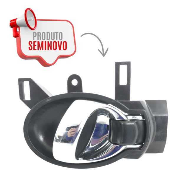 Maçaneta Interna Direita Cromada Nissan Versa March
