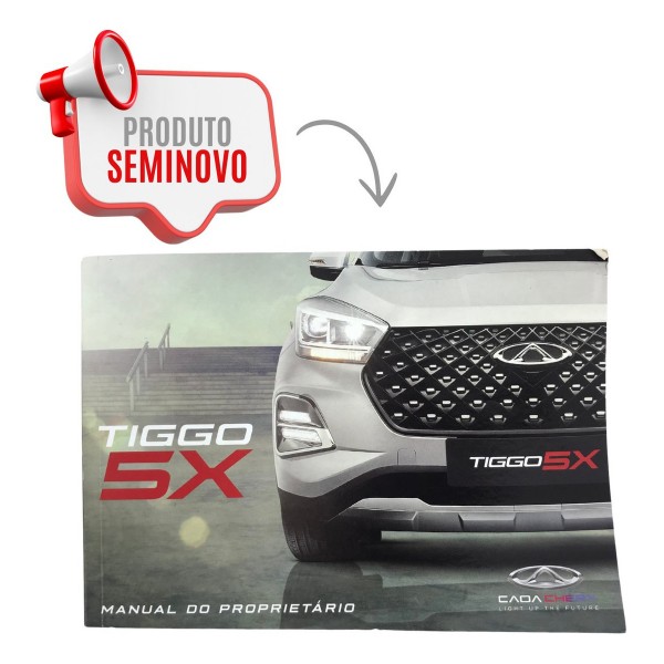 Manual Do Proprietário Chery Tiggo 5x Pro 1.5 2023 24 2025