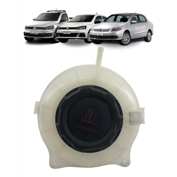 Reservatório Água Radiador Vw Gol Voyage Saveiro 2008 À 2018