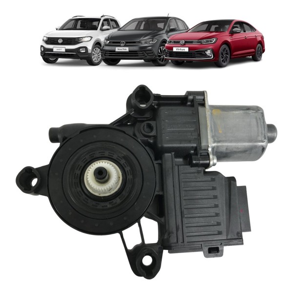 Motor Vidro Porta Traseira Esquerda Polo Virtus Tcross 2022
