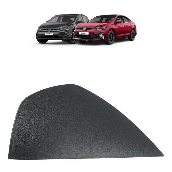 Acabamento Lateral Esquerdo Painel Vw Polo Virtus 2018 2020