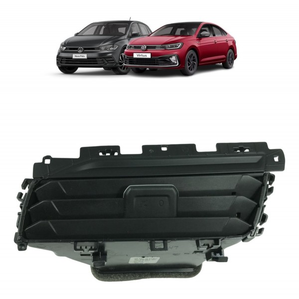 Difusor Ar Direito Painel Volkswagen Polo Virtus 2018 A 2022