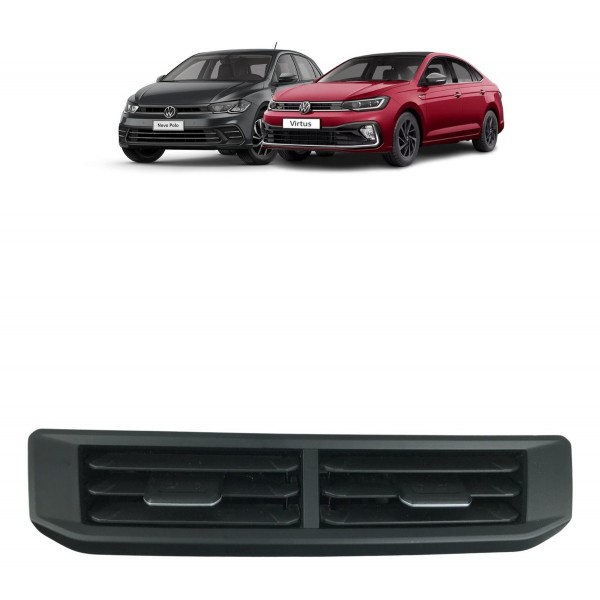 Difusor Ar Central Painel Volkswagen Polo Virtus 2018 A 2022