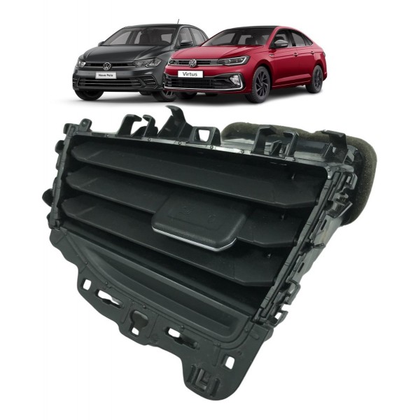 Difusor Ar Esquerdo Painel Volkswagen Polo Virtus 18 A 2022