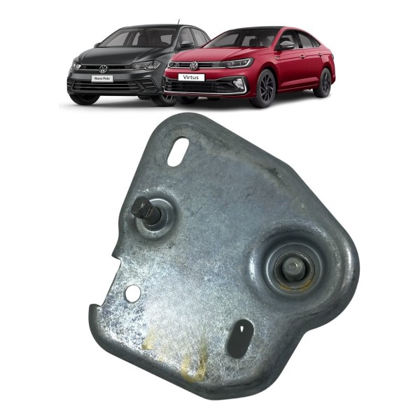 Batente Esquerdo Fechadura Capo Vw Polo Virtus 2018 A 2022