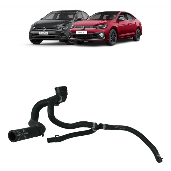 Mangueira Superior Radiador Vw Polo Virtus 2019 2020 2021