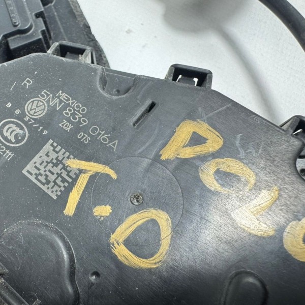 Fechadura Porta Traseira Direita Vw Polo Virtus Tcross 2023