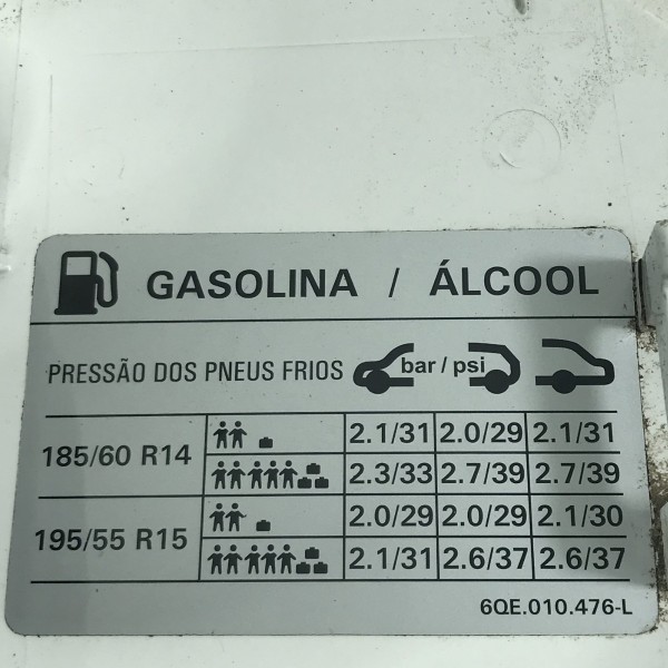Portinhola Tanque Combustível Volkswagen Polo 2006 À 2010