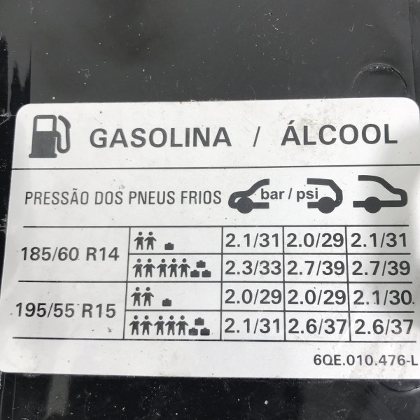 Portinhola Tanque Combustível Volkswagen Polo 2006 À 2010