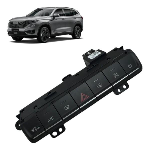 Comando Botao Ar Condicionado Gwm Haval H6 Premium 2023 2024