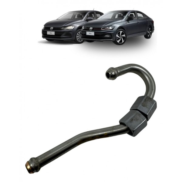 Tubo Cano Flauta Combustivel Vw Polo Virtus 2018 2019 A 2022