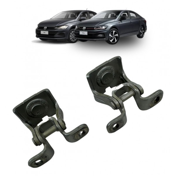 Par Dobradiça Porta Malas Volkswagen Polo Virtus 2018 A 2022