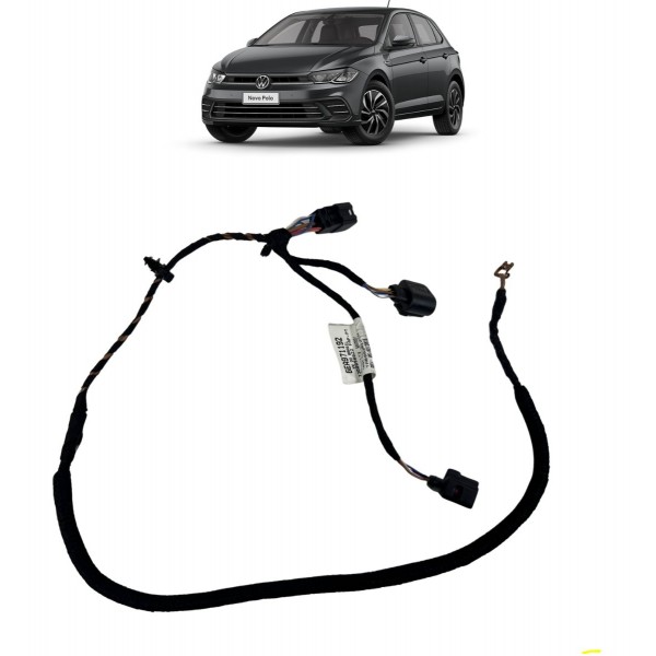 Chicote Tampa Porta Malas Volkswagen Polo 2018 A 2022 Oem