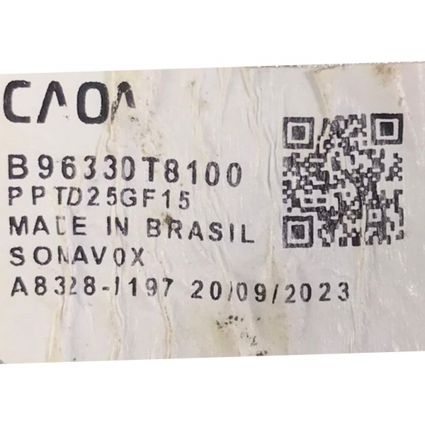 Alto Falante Porta Traseira Tiggo 5x 7 2021 À 2024