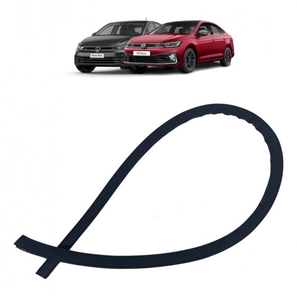 Borracha Vedaçao Porta Tras Esquerda Vw Polo Nivus 2018 A 22