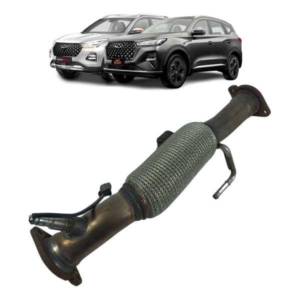 Flexível Escapamento Chery Tiggo 5x 7 Pro 2021 2022 À 2024