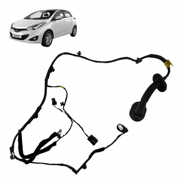 Chicote Forro Porta Dianteira Direita Hyundai Hb20 2013 A 16