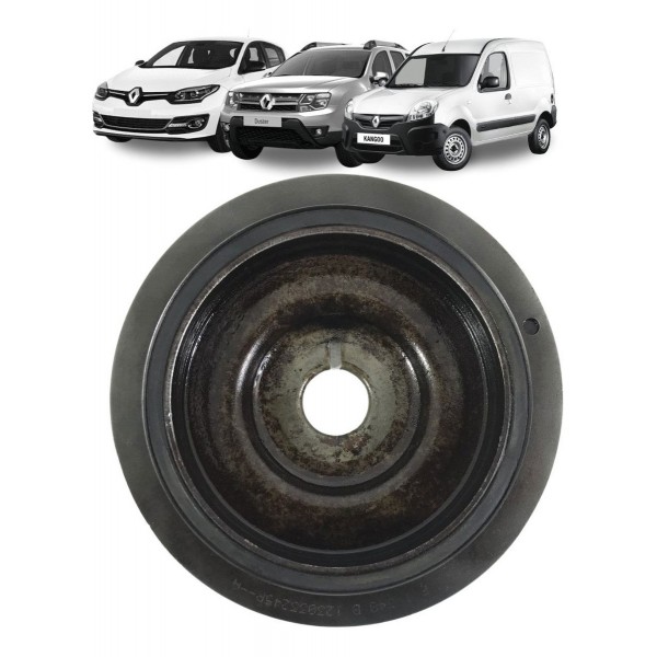 Polia Virabrequim Megane 1.6 16v  2006 2007 A 2011 Original