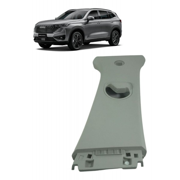 Moldura Cinto coluna direita Gwm Haval H6 Detalhe 2023 2024