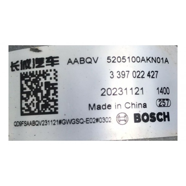 Gralha Limpador Gwm Haval Premium 1.5 16v Turbo 2023 2024