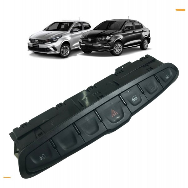 Comando Pisca Alerta Farol Milha Fiat Argo Cronos 2022 2023
