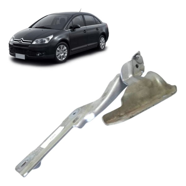 Dobradiça Esquerda Capo Citroen C4 Pallas 2007 A 2011
