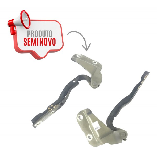 Par Braço Dobradiça Capô Chery S-18 Flex 1.3 2010 2011 2012