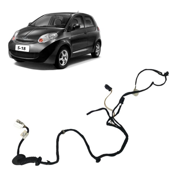 Chicote Porta Traseira Direita Chery S-18 1.3 2010 2011 2012
