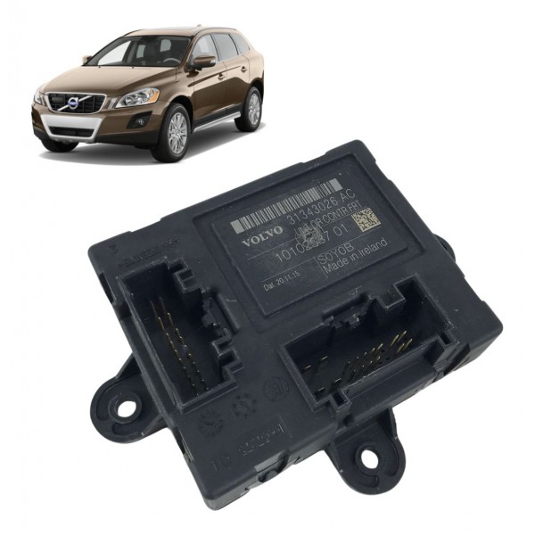 Módulo Porta Dianteira Esquerda Volvo Xc60 2009 À 2013