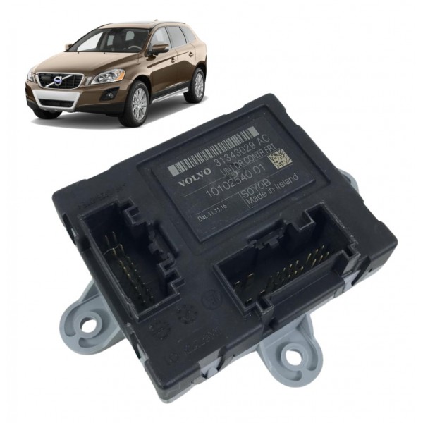 Módulo Porta Dianteira Direita Volvo Xc60 2009 2010 À 2013