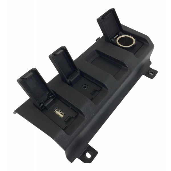 Moldura Painel Usb Acendedor 12v Honda Hr-v 2016 À 2021