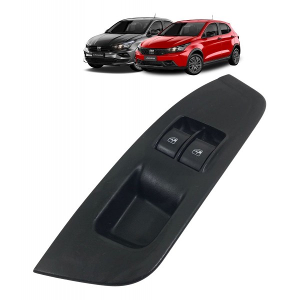 Botão Vidro Dianteiro Esquerdo Fiat Argo Cronos 2018 À 2024
