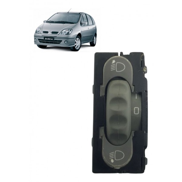 Botão Regulagem Luz Farol Renault Scenic 1999 2000 À 2009
