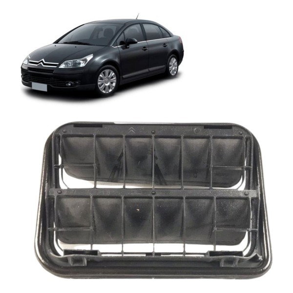 Entrada Difusor Ar Carroceria Traseiro Citroen C4 2013 2014
