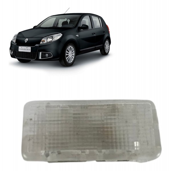 Luz Pisca Lanterna Placa Renault Sandero 2016 2017 Oem